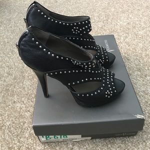 Vince Camuto Platform Studded Pumps
